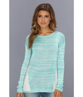 kensie Colorful Knit Sweater Womens Sweater (Blue)