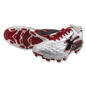 Concord Performance Kangaroo Soccer Shoes (White/Red/Black)