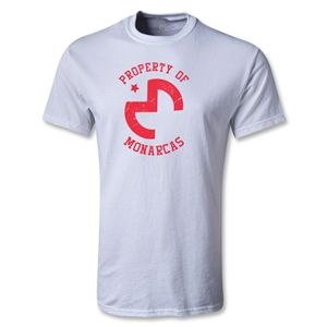 Euro 2012   Morelia Monarcas Property T Shirt (White)