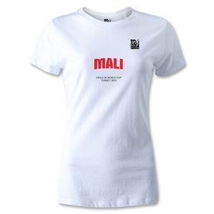 FIFA U 20 World Cup 2013 Womens Mali T Shirt (White)