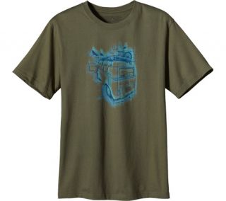 Mens Patagonia Phun Ride T Shirt   Spanish Moss Graphic T Shirts