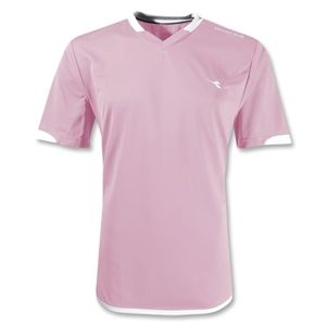 Diadora Uffizi Soccer Jersey (Pink)