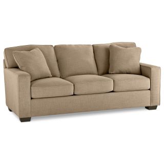 Possibilities Track Arm 82 Sofa, Latte