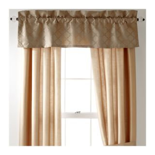 St. Charles 53Wx16L Valance, Red