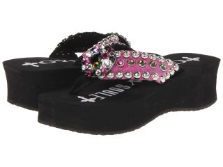 Gypsy SOULE Wild Thing Wedge Womens Wedge Shoes (Black)