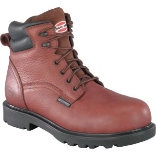 Iron Age Waterproof Composite Toe Hauler Boot   Brown, Size 9, Model IAO160