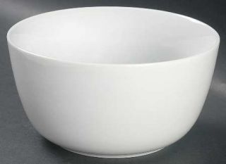 Home Trends Canopy White (Round) Soup/Cereal Bowl, Fine China Dinnerware   All W
