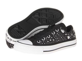 Converse Chuck Taylor All Star PU Hardware Ox Womens Shoes (Black)