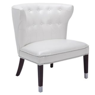 Sunpan Modern Roulette Slipper Chair 4277 Color Ivory