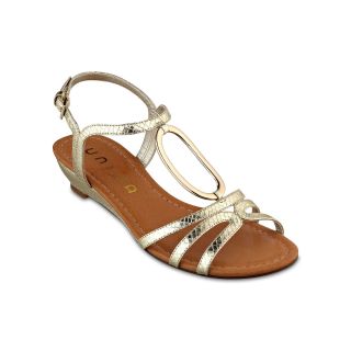 Unisa Andrias Sandals, Gold, Womens