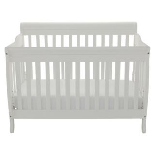 Mikaila Loren 3 in 1 Convertible Crib   White