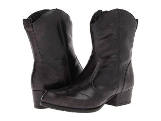 Born Perri   Crown Collection Burnish Brush Off) Womens Boots (Black)