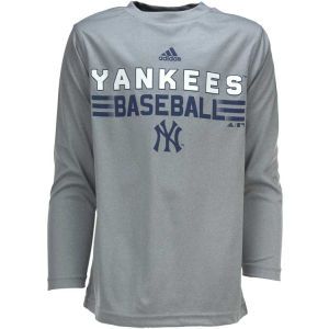 New York Yankees adidas MLB Youth Long Sleeve Speedwick T Shirt