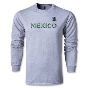 FIFA World Cup 2014 FIFA Confederations Cup 2013 Mexico LS T Shirt (Grey)