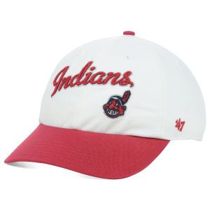 Cleveland Indians 47 Brand MLB Womens Beth Cap