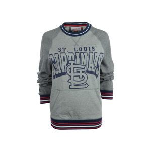 St. Louis Cardinals Mitchell and Ness MLB Broad Street Crew Sweatshirt