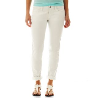ARIZONA Super Skinny Jeans, White, Womens