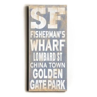 Artehouse SF Transit Sign   10W x 24H in. Multicolor   0401 8707 27