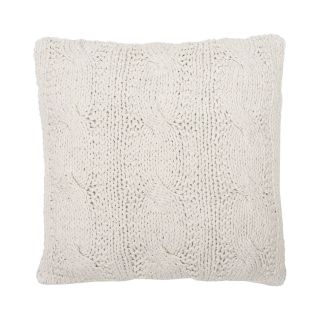 Corbin 18 Knitted Decorative Pillow, Natural