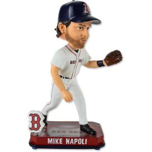 Boston Red Sox Mike Napoli Forever Collectibles Springy Logo Bobble