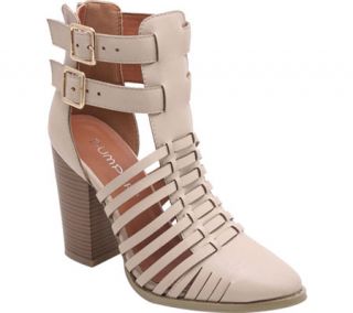 Womens L & C Smith 01   Beige Cage Shoes