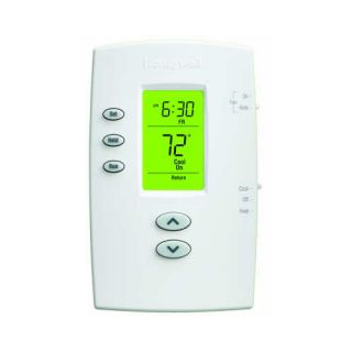 Honeywell TH2110DV1008 PRO 2000 Vertical Programmable Thermostat 1H/1C, Backlit, Dual Powered