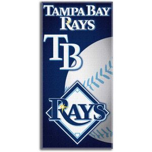Tampa Bay Rays Northwest Company Beach Towel Emblem