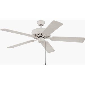Craftmade CRA C52AW Pro Builder 52 inch Antique White Indoor Ceiling Fan