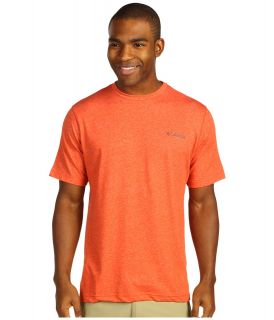 Columbia Thistletown Park Crew Mens Short Sleeve Pullover (Orange)