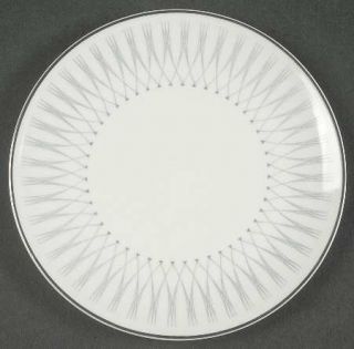 Royal Doulton Debut Bread & Butter Plate, Fine China Dinnerware   Gray Crossing