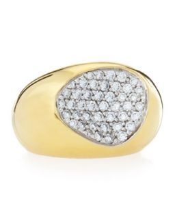 Capri Plus Diamond Pave Ring, Size 6.5