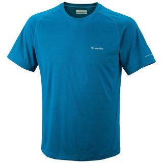 Columbia Sportswear New Mountain Tech III Shirt   UPF 15  Short Sleeve (For Men)   DARK COMPASS (L )