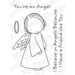 My Favorite Things Pure Innocence Clear Stamps 3x4 Sheet angel