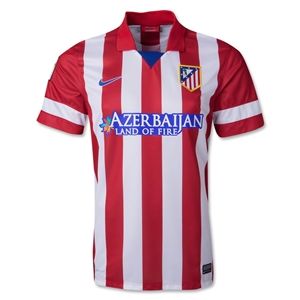 Nike Atletico Madrid 13/14 Home Soccer Jersey
