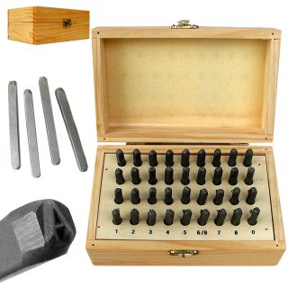 Stalwart 36 piece Letter And Number Stamping Set