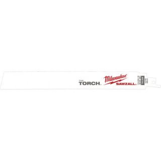 Milwaukee The Torch Sawzall Blades   5 Pack, 9 Inch L, 18T, Model 48 00 5788