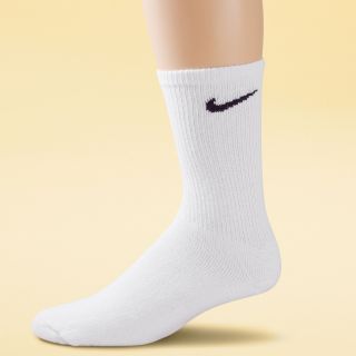 Nike 6 pk. Crew Socks, Black, Mens