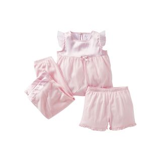 Carters 3 pc. Pink Polka Dot Pajamas   Girls 2t 5t, Girls