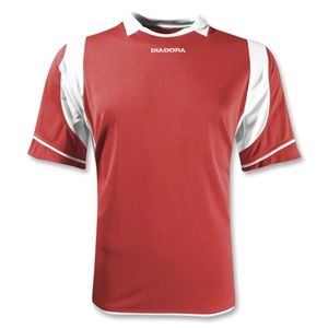 Diadora Terra Verde Soccer Jersey (Red)