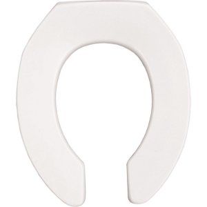 Church 3L2055T 000 Universal Medic Aid Round Open Front Toilet Seat In White