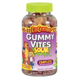 Lil Critters Multivitamin Gummy Vites   Sour (210 Count)