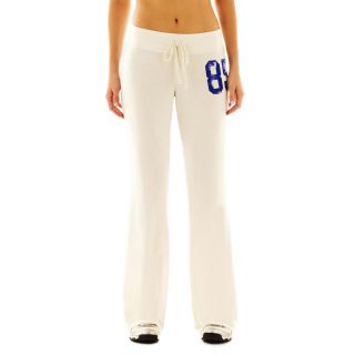 Stretch Sweatpants, Ivory, Womens