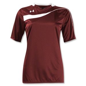 Under Armour Womens Chaos Jersey (Maroon/Wht)