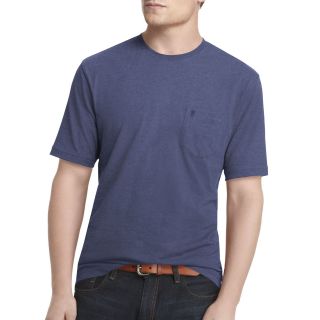 Izod T Shirt, Navy Stitch, Mens
