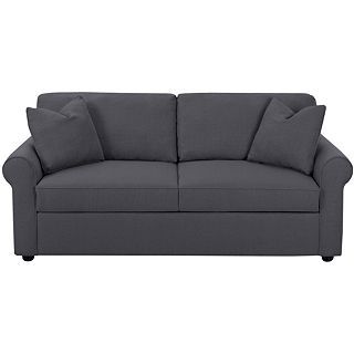 Brighton Sleeper Sofa, Micro Charcoal