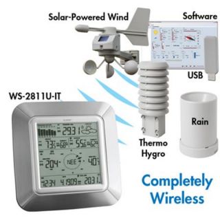 La Crosse Technology Wireless Weather Pro Center Multicolor   WS 2811BRN IT