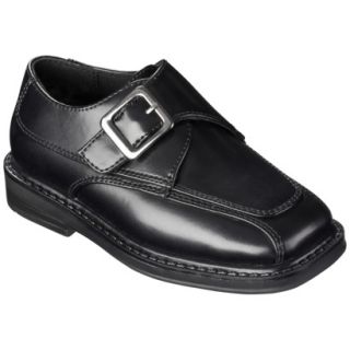 Toddler Boys Scott David Jr Brandon Monk Dress Shoes   Black 7