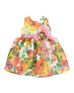 Floral Organza Party Dress, 7 12