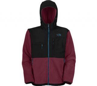 Mens The North Face Denali Hoodie   Malbec Red/TNF Black Winter Jackets