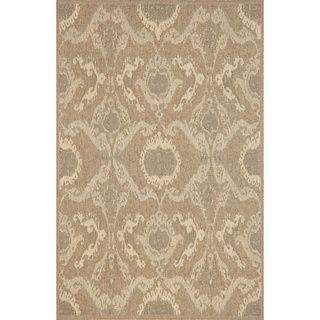 Ethnic Oatmeal Outdoor Rug (710 X 910)